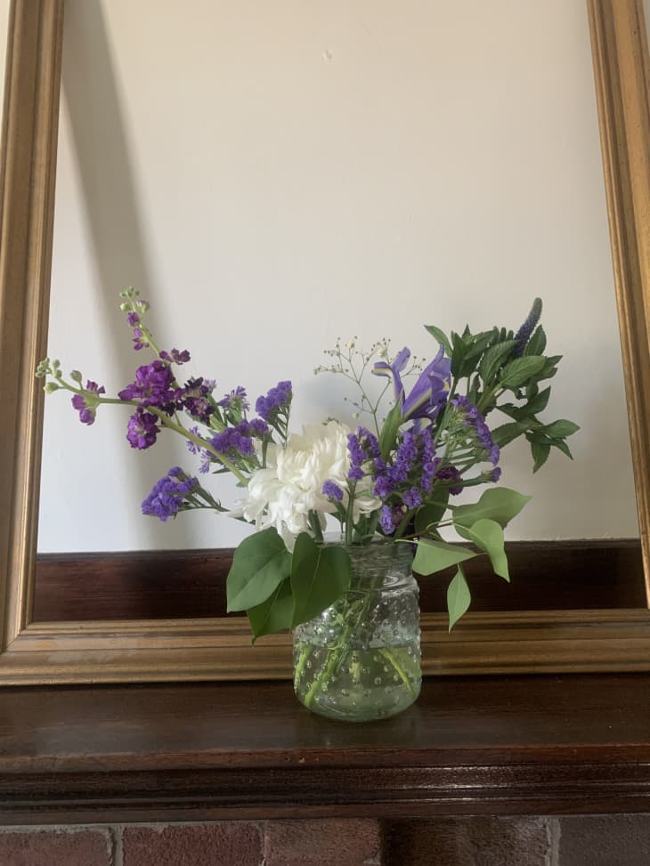Flower Arranging with Trader Joe's Flowers Apartment Therapy